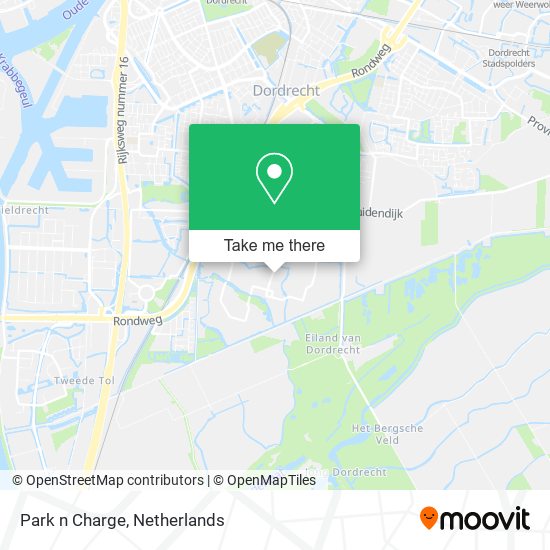 Park n Charge map