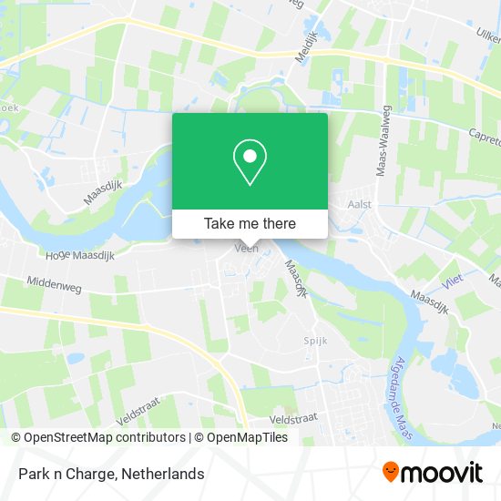 Park n Charge map