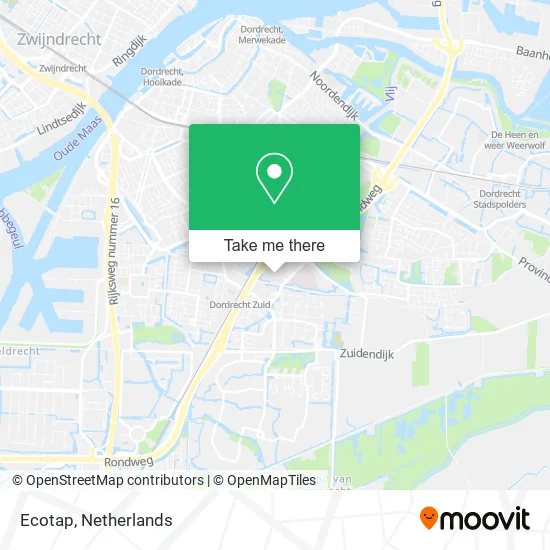 Ecotap map