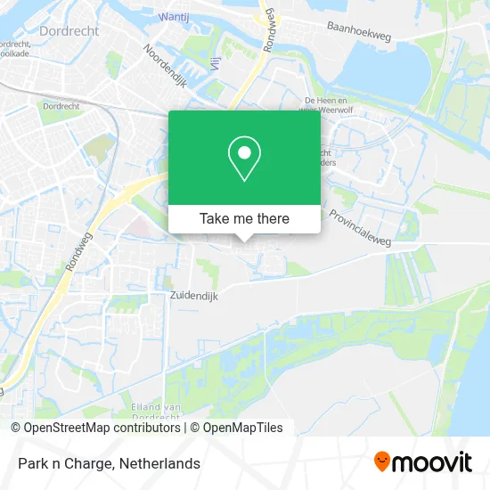 Park n Charge map
