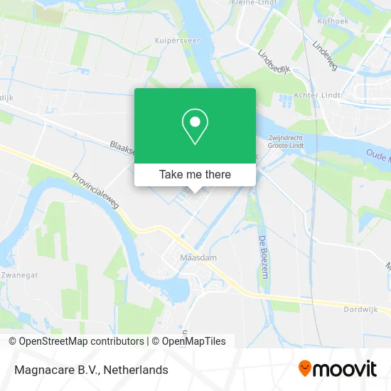 Magnacare B.V. map