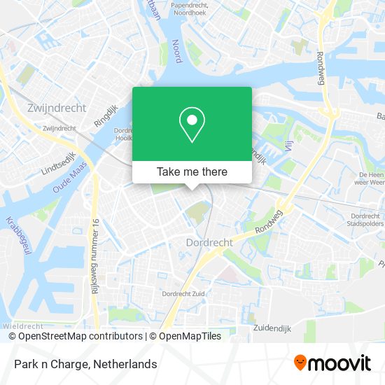 Park n Charge map