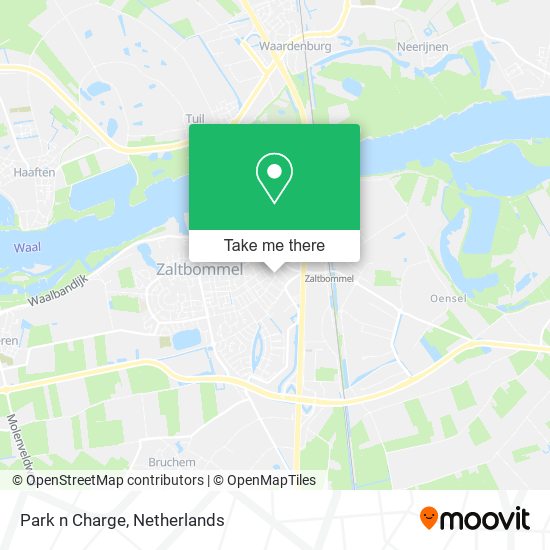 Park n Charge map