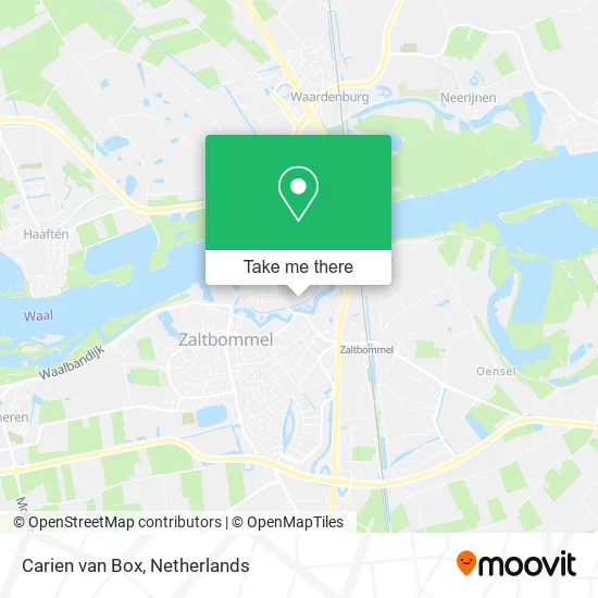 Carien van Box map