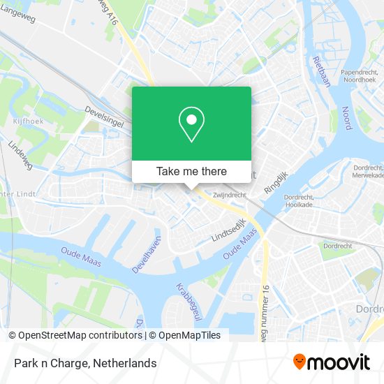 Park n Charge map