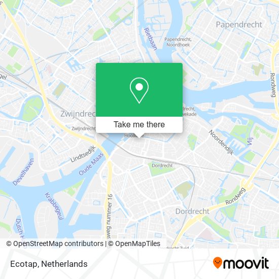 Ecotap map