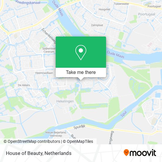 House of Beauty map