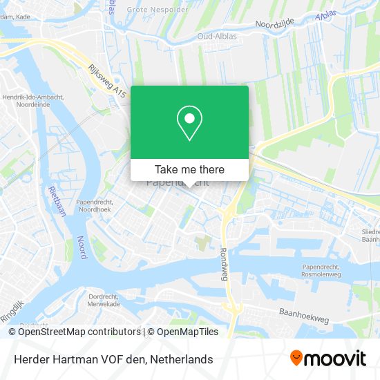 Herder Hartman VOF den map