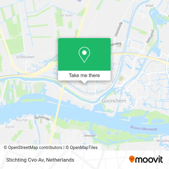 Stichting Cvo-Av map