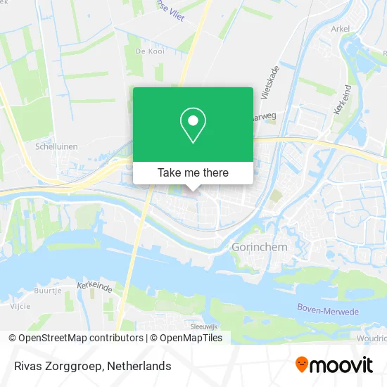 Rivas Zorggroep Karte