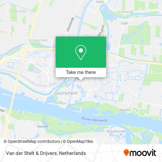 Van der Stelt & Drijvers map