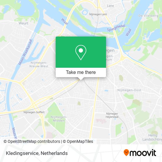 Kledingservice map