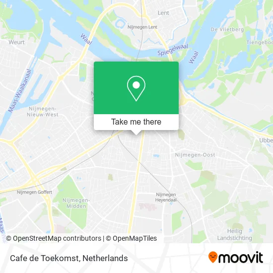 Cafe de Toekomst map