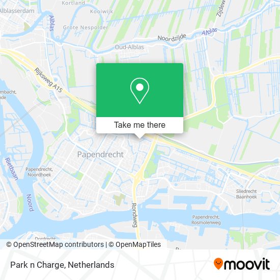 Park n Charge map