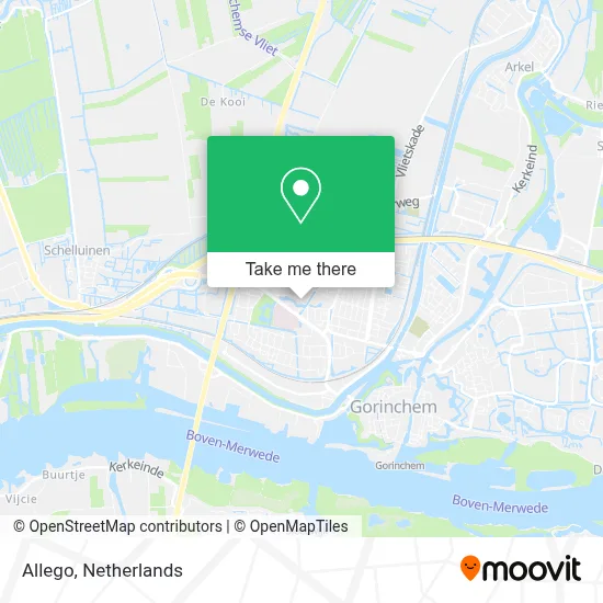 Allego map