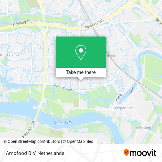 Amofood B.V map