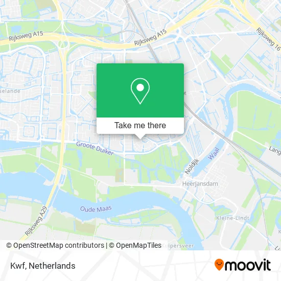 Kwf map