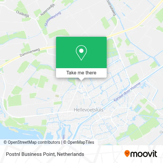 Postnl Business Point map