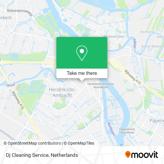 Dj Cleaning Service map