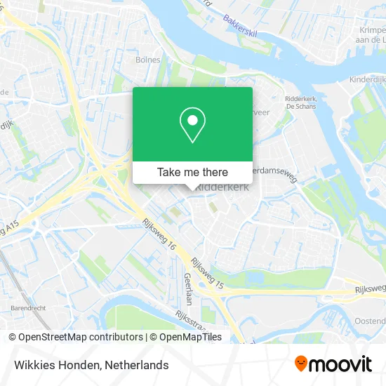 Wikkies Honden map