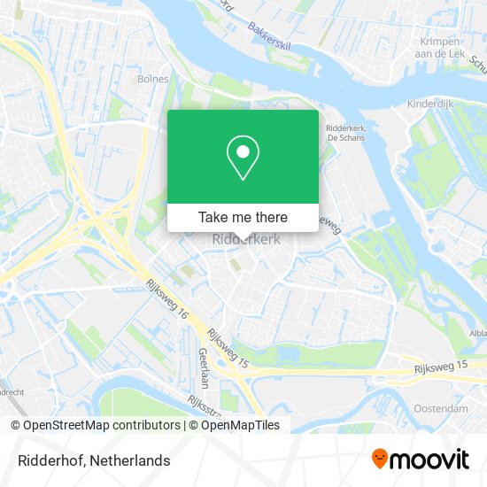 Ridderhof map
