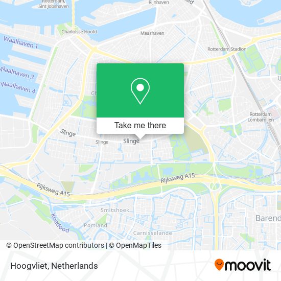 Hoogvliet map