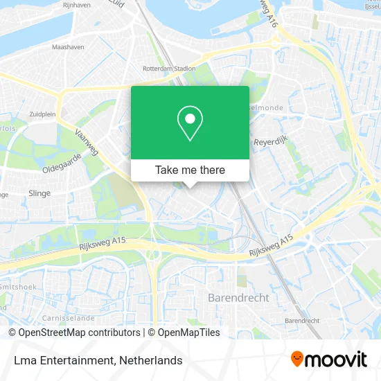 Lma Entertainment map