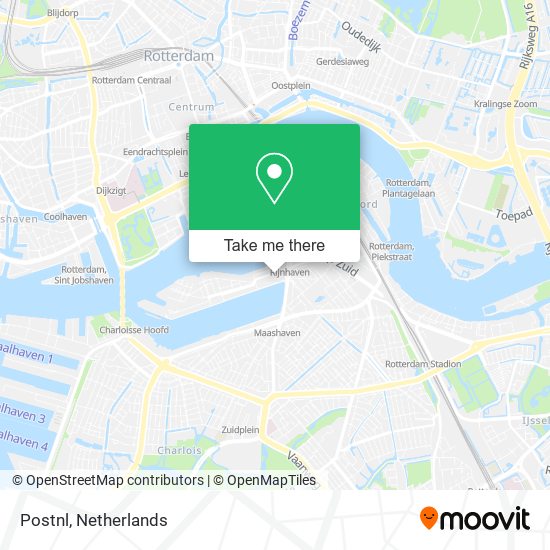 Postnl map