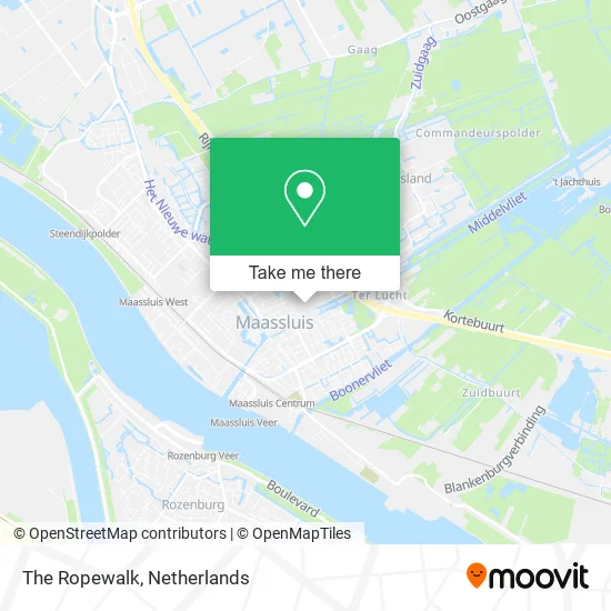 The Ropewalk map