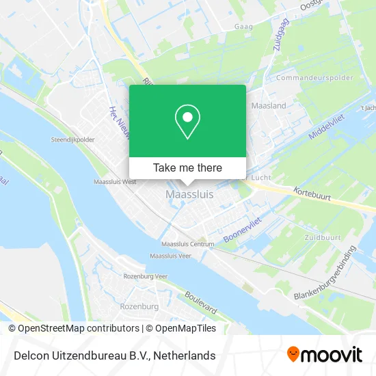 Delcon Uitzendbureau B.V. map