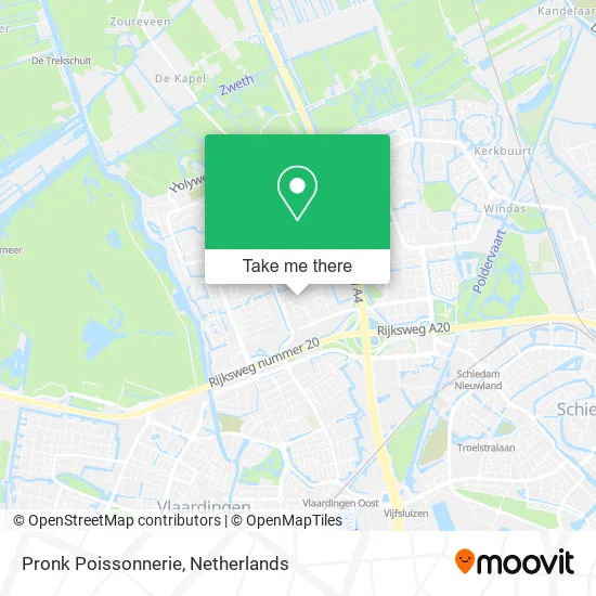 Pronk Poissonnerie map