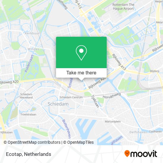 Ecotap map