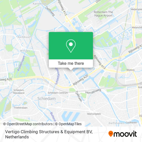 Vertigo Climbing Structures & Equipment BV Karte