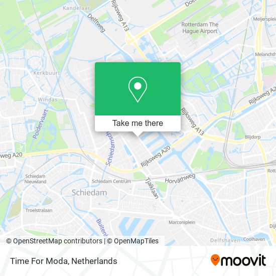 Time For Moda map