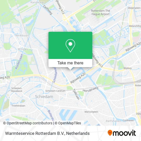 Warmteservice Rotterdam B.V. map