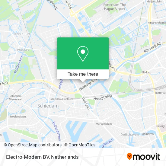 Electro-Modern BV map
