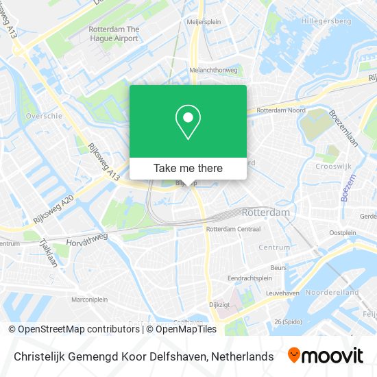 Christelijk Gemengd Koor Delfshaven map