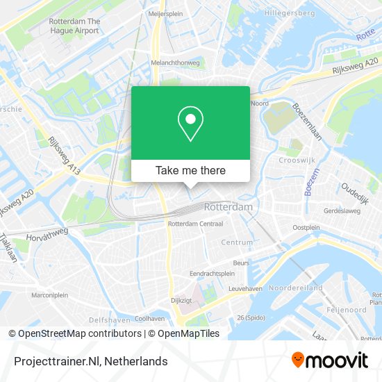 Projecttrainer.Nl map