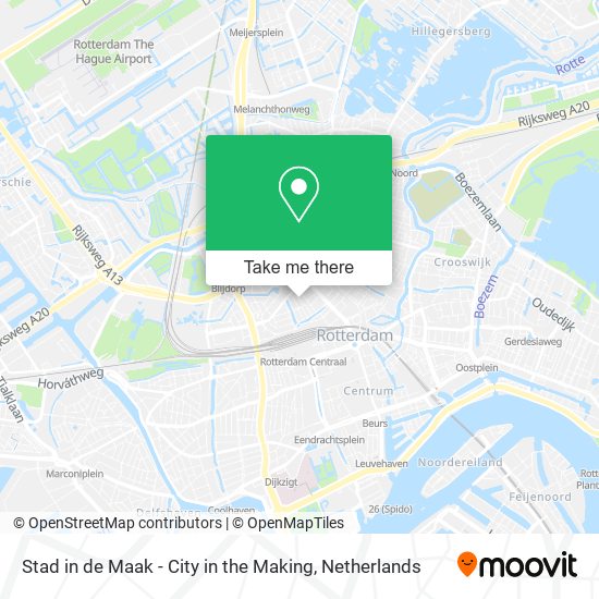 Stad in de Maak - City in the Making map