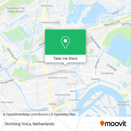 Stichting Voca map