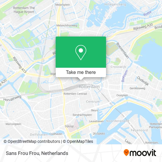 Sans Frou Frou Karte