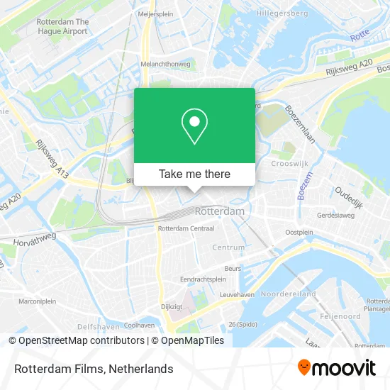 Rotterdam Films Karte