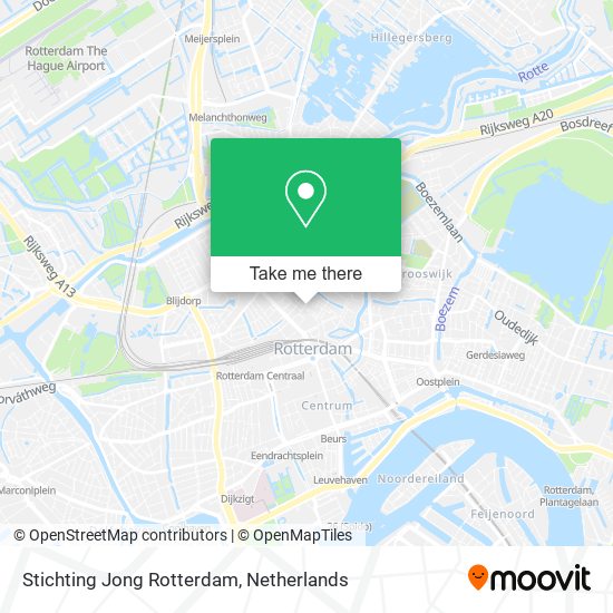 Stichting Jong Rotterdam map