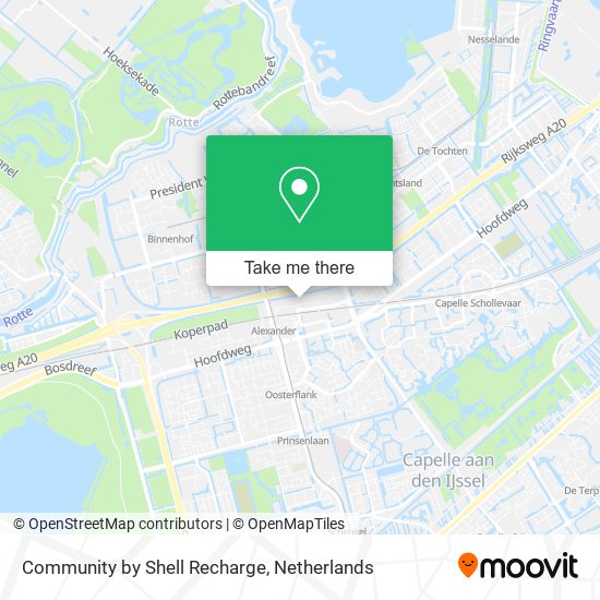 Community by Shell Recharge map