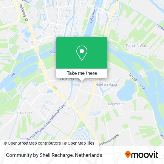 Community by Shell Recharge map