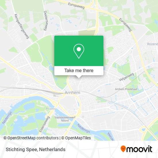 Stichting Spee map