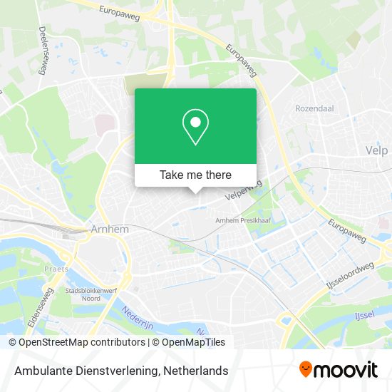 Ambulante Dienstverlening map