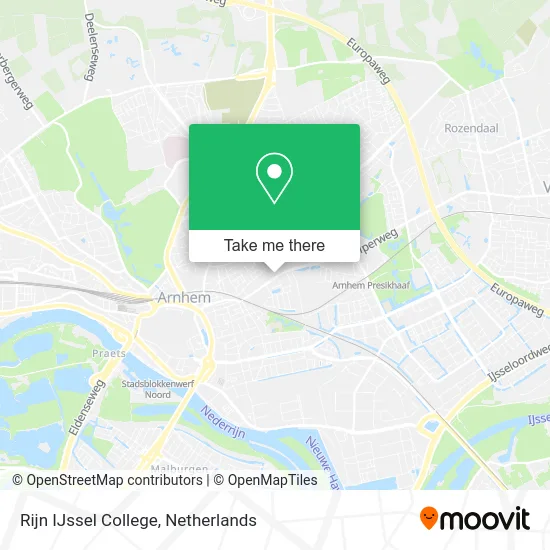 Rijn IJssel College map