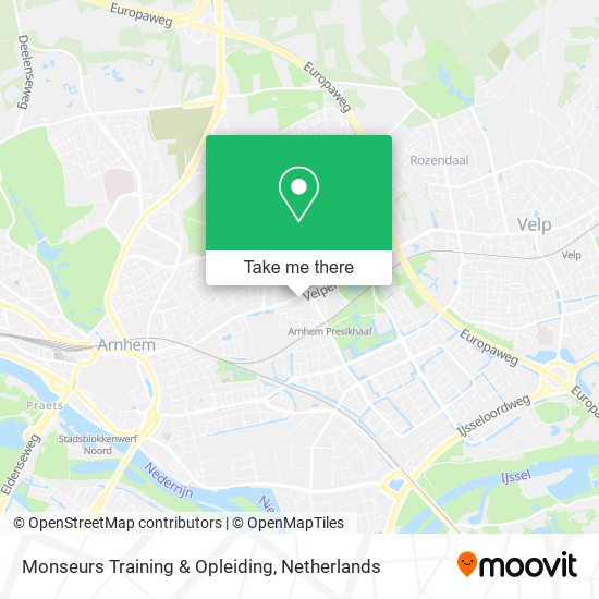 Monseurs Training & Opleiding map