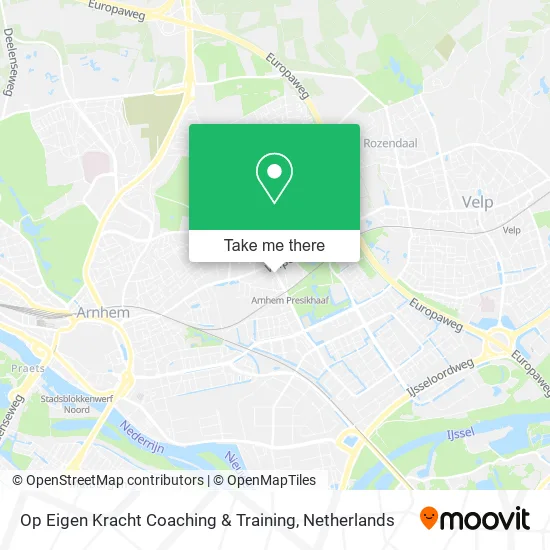 Op Eigen Kracht Coaching & Training map